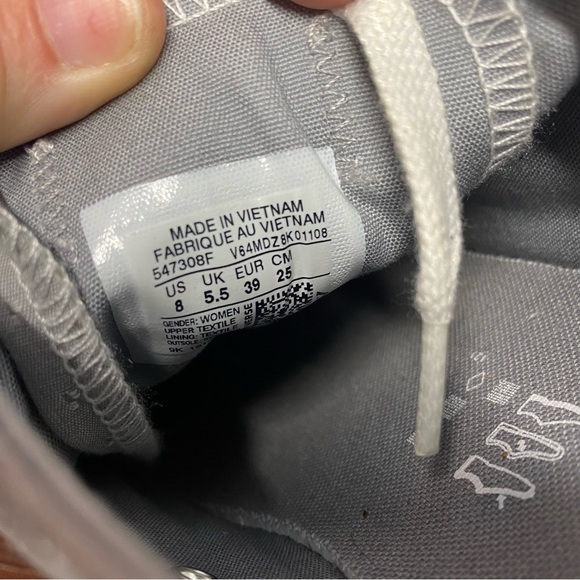 3-097 Converse Dainty Oxford Dolphin Gray - Picture 13 of 14